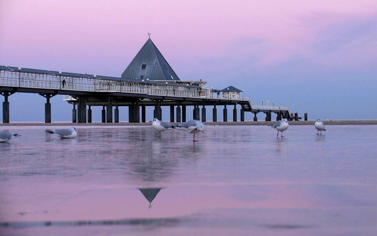 Heringsdorfer Seebrücke, Baltic Sea, Usedom - Ein Highlight an der Ostsee