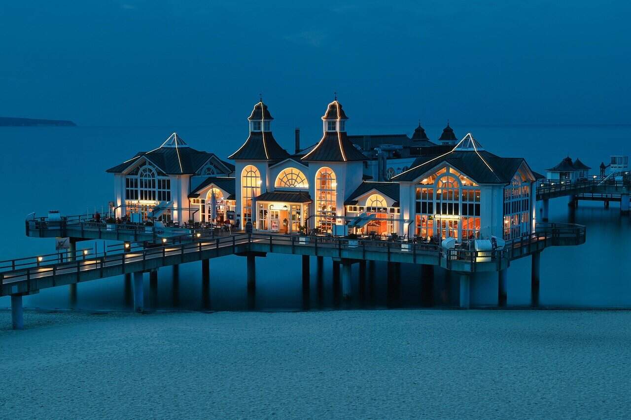 Seebrücke Sellin auf Rügen