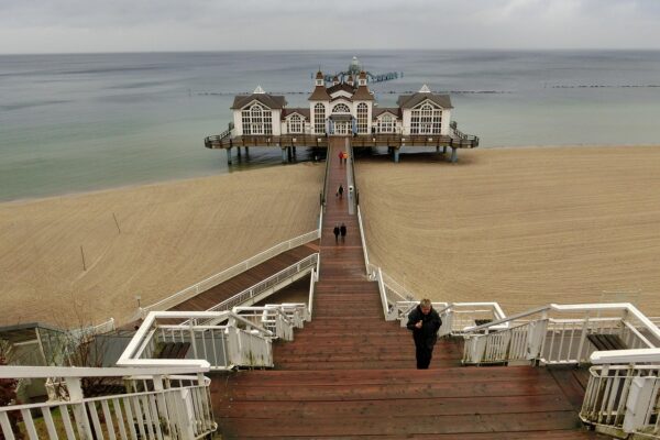 sellin, to reprimand, island, nature, baltic sea, beach, pier, rügen island